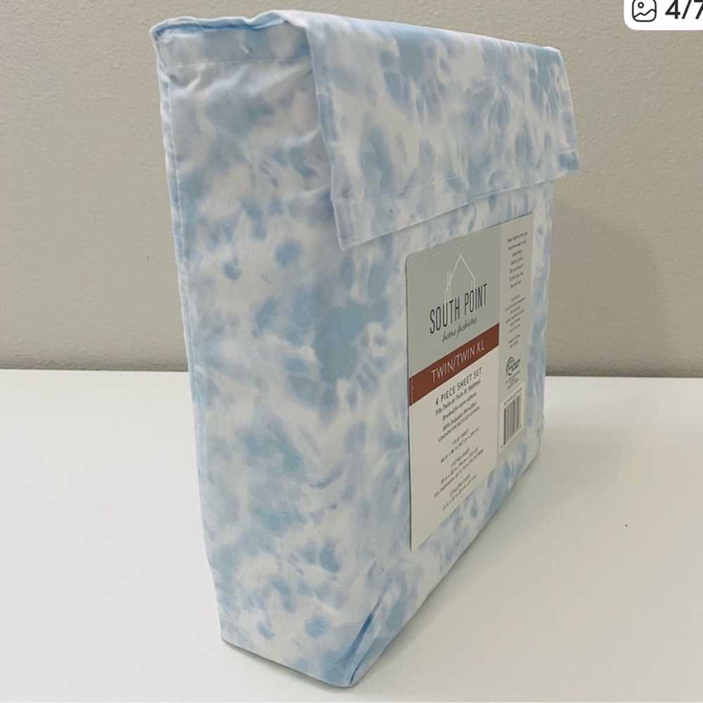 South Point Home Fashions Blue Twin/Twin XL Mattress Cover